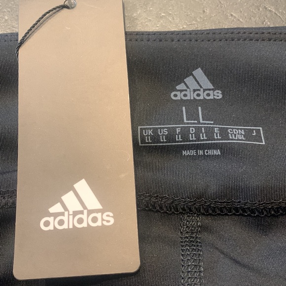 NWT Adidas Skort ULTIMATE SPORT Stretch BLACK US L Long - Picture 2 of 7